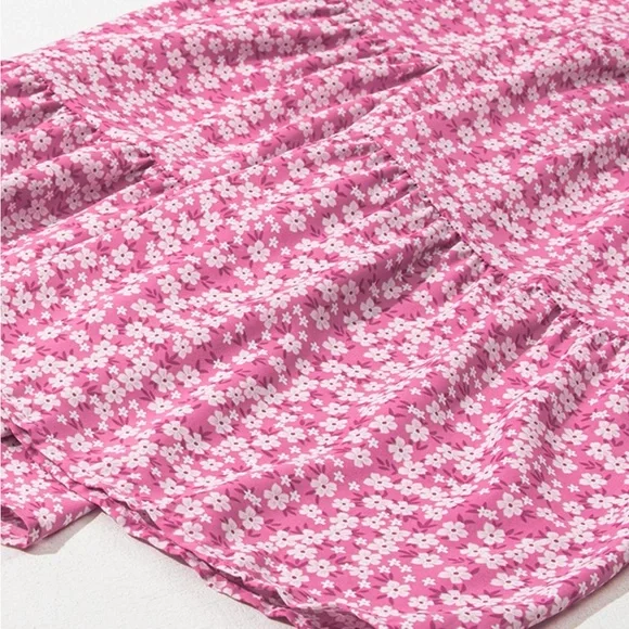 Boho Floral Jumpsuit - Picture 3 of 5